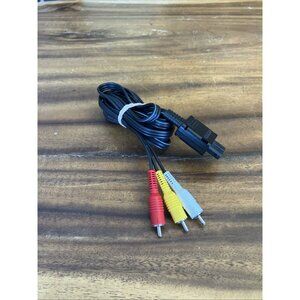 OFFICIAL ORIGINAL Super Nintendo N64 GameCube SNES AV VIDEO CABLE CORD AUDIO